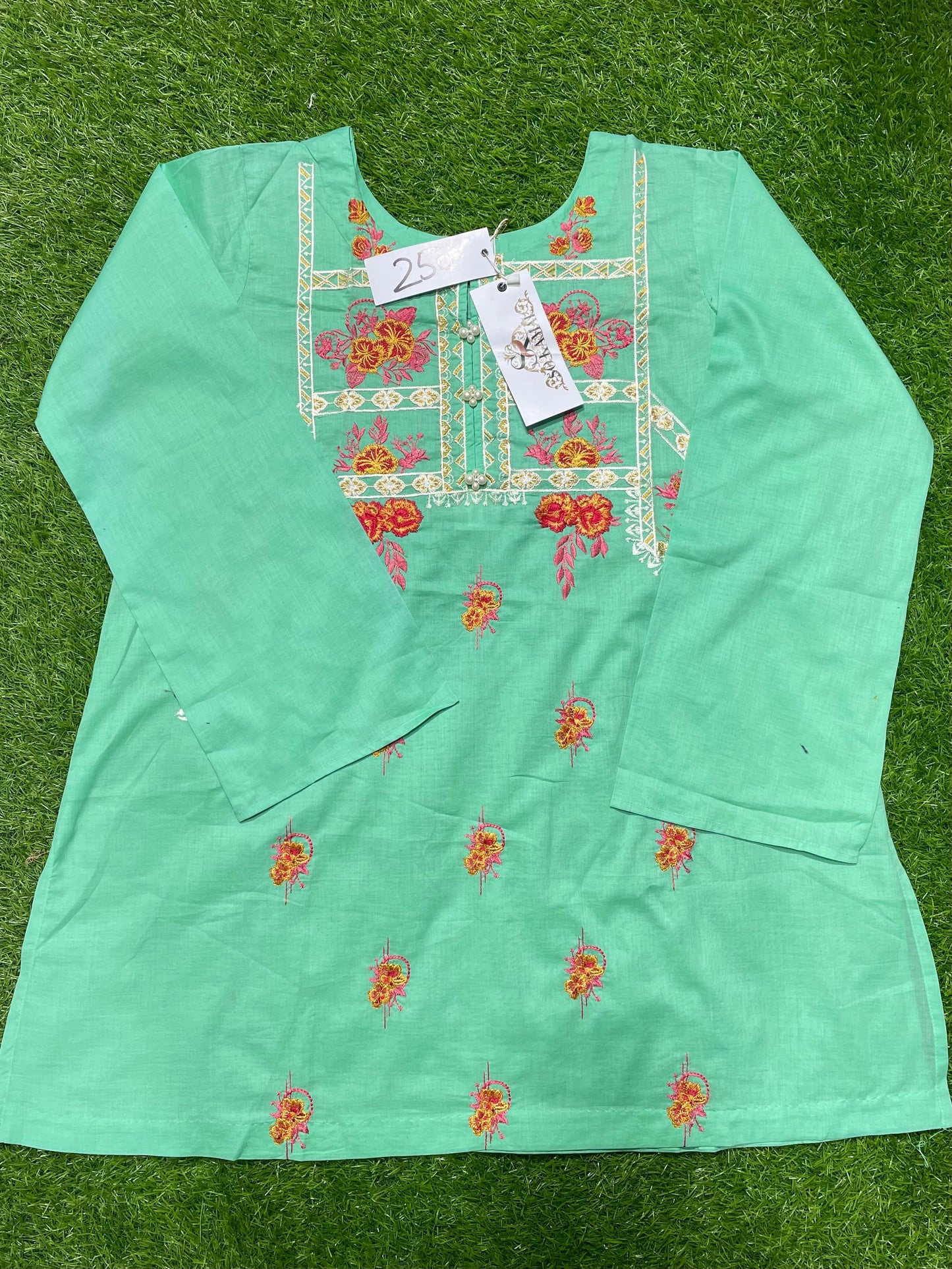 So Komal Printed Stitched Shirt D-002