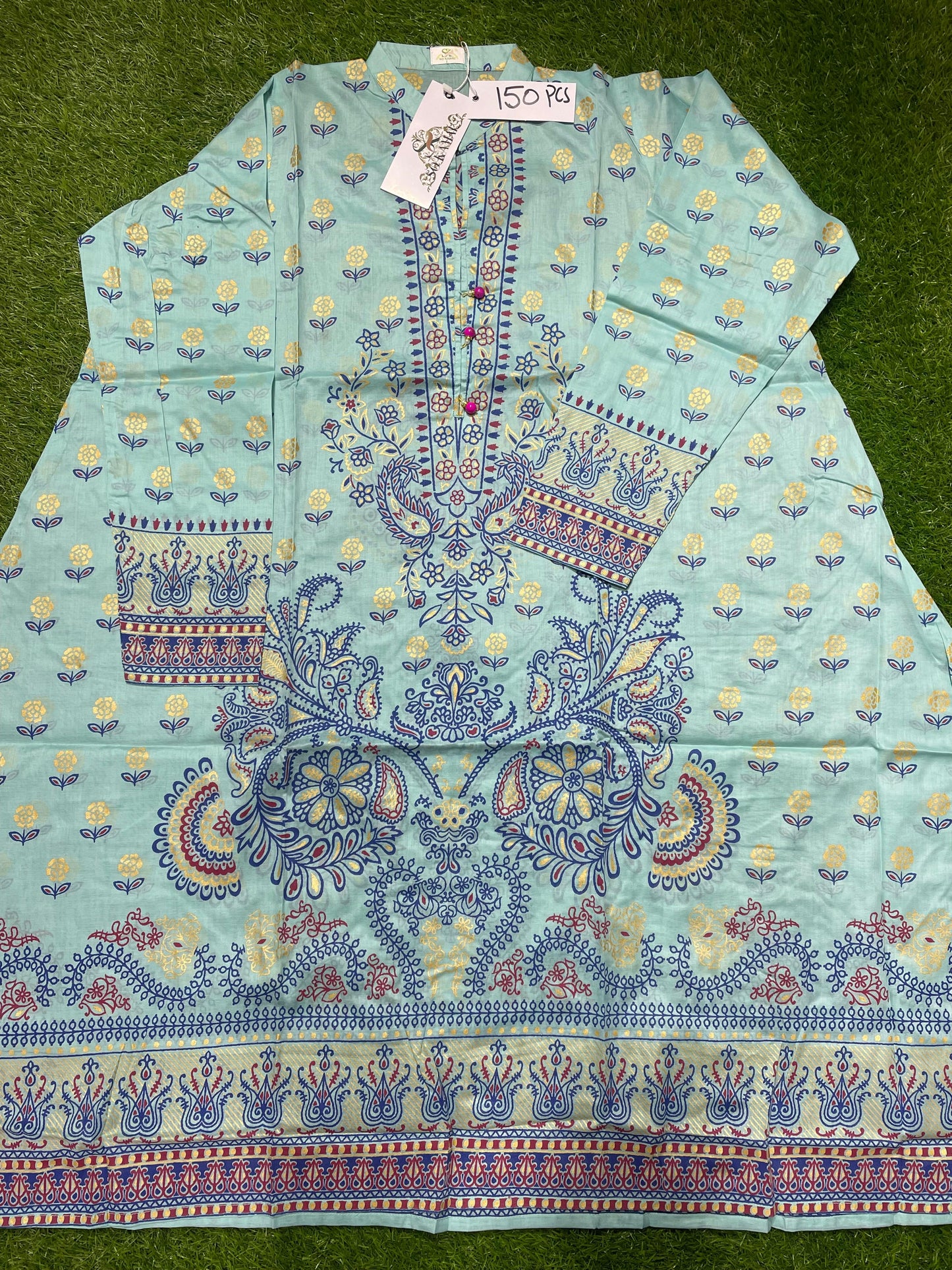 So Komal Printed Stitched Shirt D-009