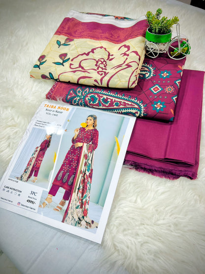 LAWN 3PC NEW VOLUEM 1402