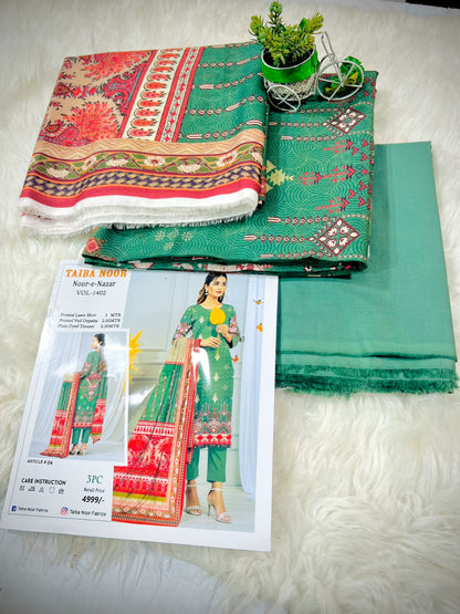 LAWN 3PC NEW VOLUEM 1402