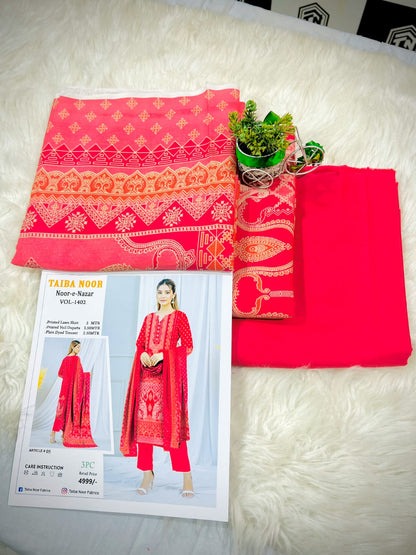 LAWN 3PC NEW VOLUEM 1402