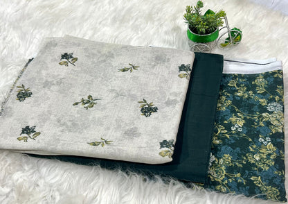 sahara lawn suit 3pc print