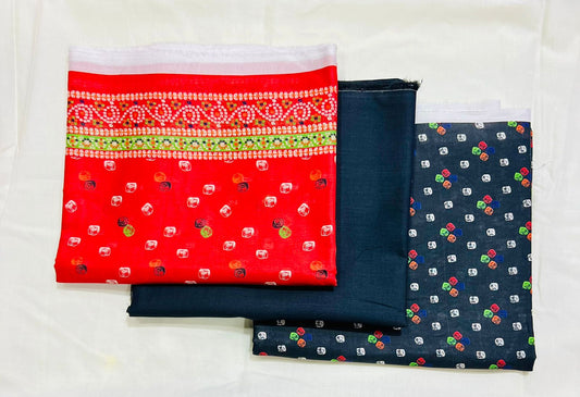 sahara lawn suit 3pc print