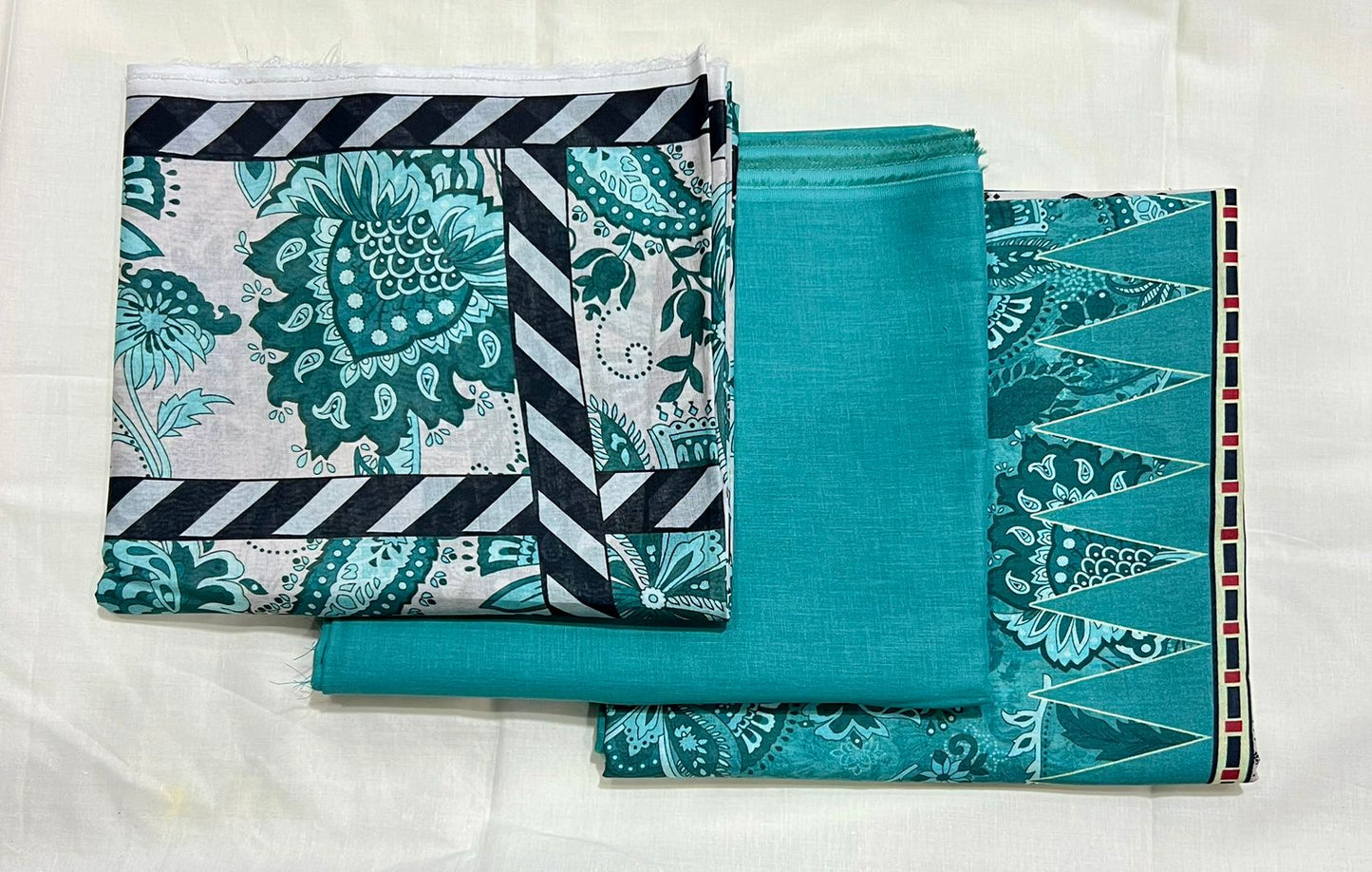 sahara lawn suit 3pc print