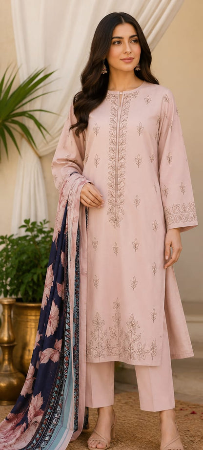 Embroidery Lawn 3pc by Taiba noor