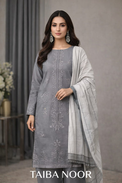 Embroidery Lawn 3pc by Taiba noor