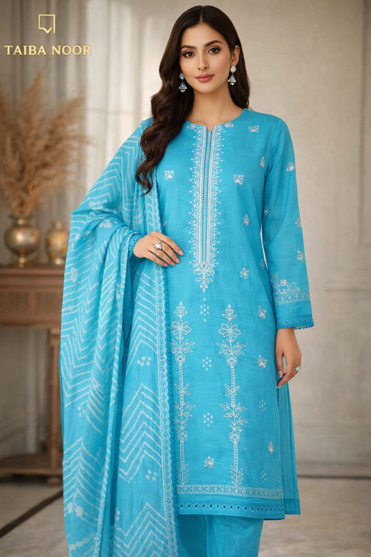 Embroidery Lawn 3pc by Taiba noor