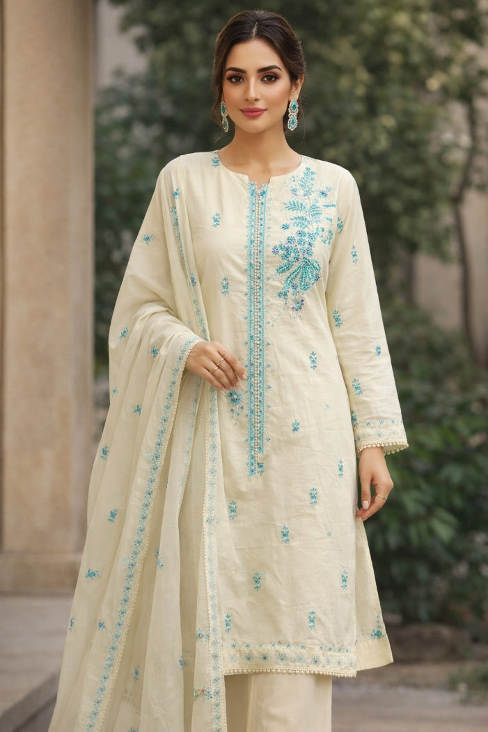 Embroidery Lawn 3pc