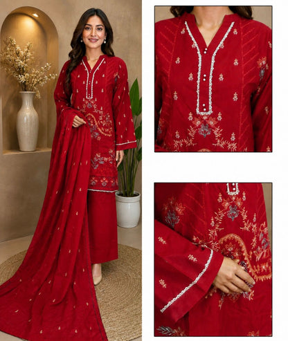 Embroidery Lawn 3pc