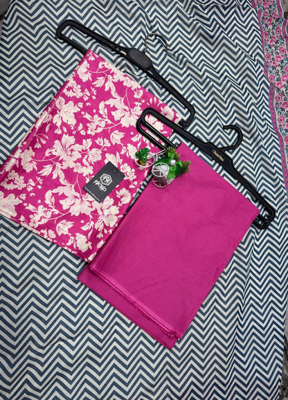 Ego 3pc lawn printed