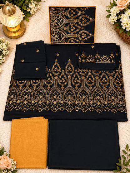 Taiba noor Lawn embroidered 3Pc