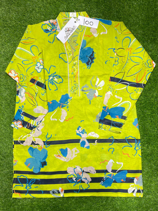 So Komal Printed Stitched Shirt D-006