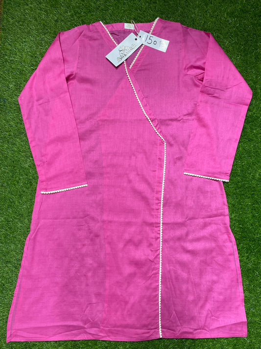 So Komal Printed Stitched Shirt D-013